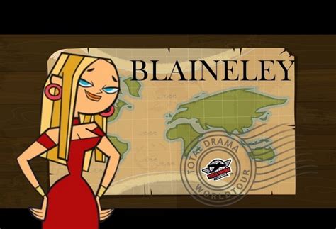 total drama blaineley|total drama world tour blaineley.